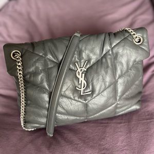 YSL Medium Lou puffer bag